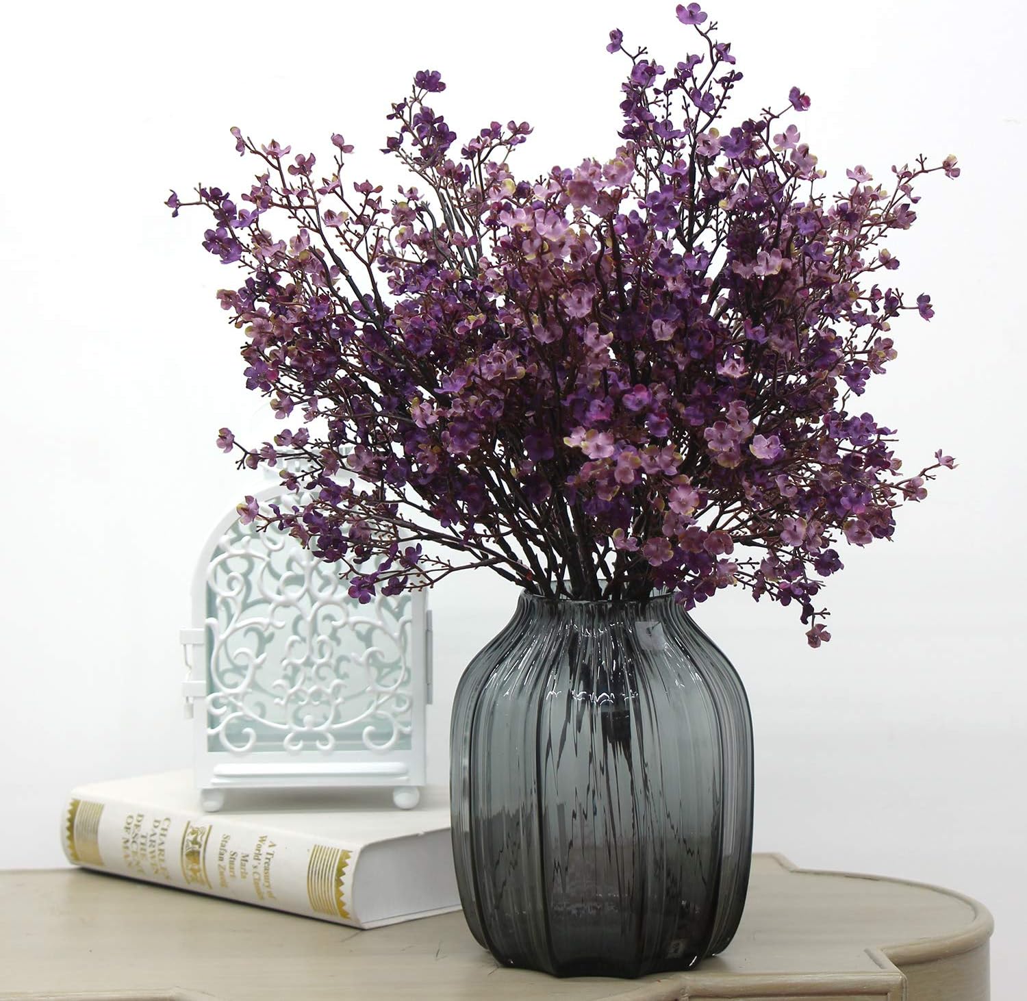 Purple Babys Breath Artificial Flowers